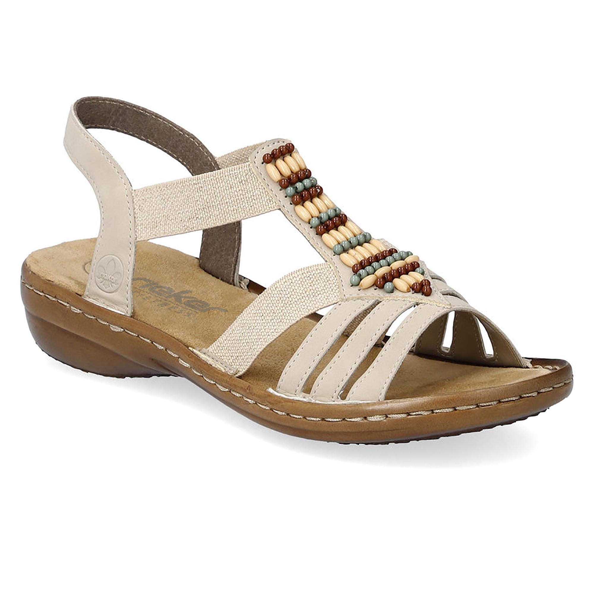 Босоніжки жіночі літні RIEKER р. 40 Бежевий (060155-40)