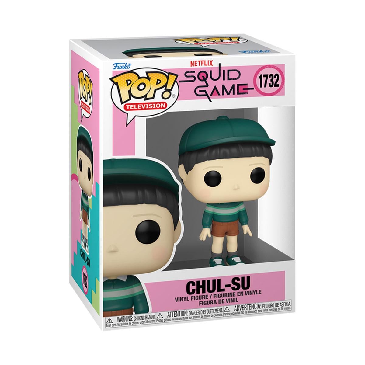 Детская игровая фигурка Funko POP Чол Су Squid Game (83485) Детская игровая фигурка Funko POP Чол Су Squid Game (83485)