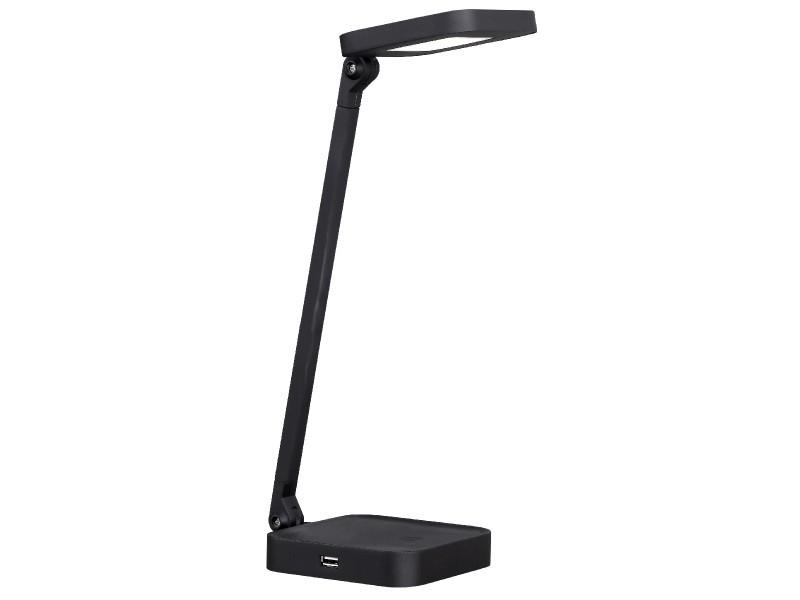 Настольная лампа LED Luxel TL-08B USB 8W Черный (16684) Настольная лампа LED Luxel TL-08B USB 8W Черный (16684)