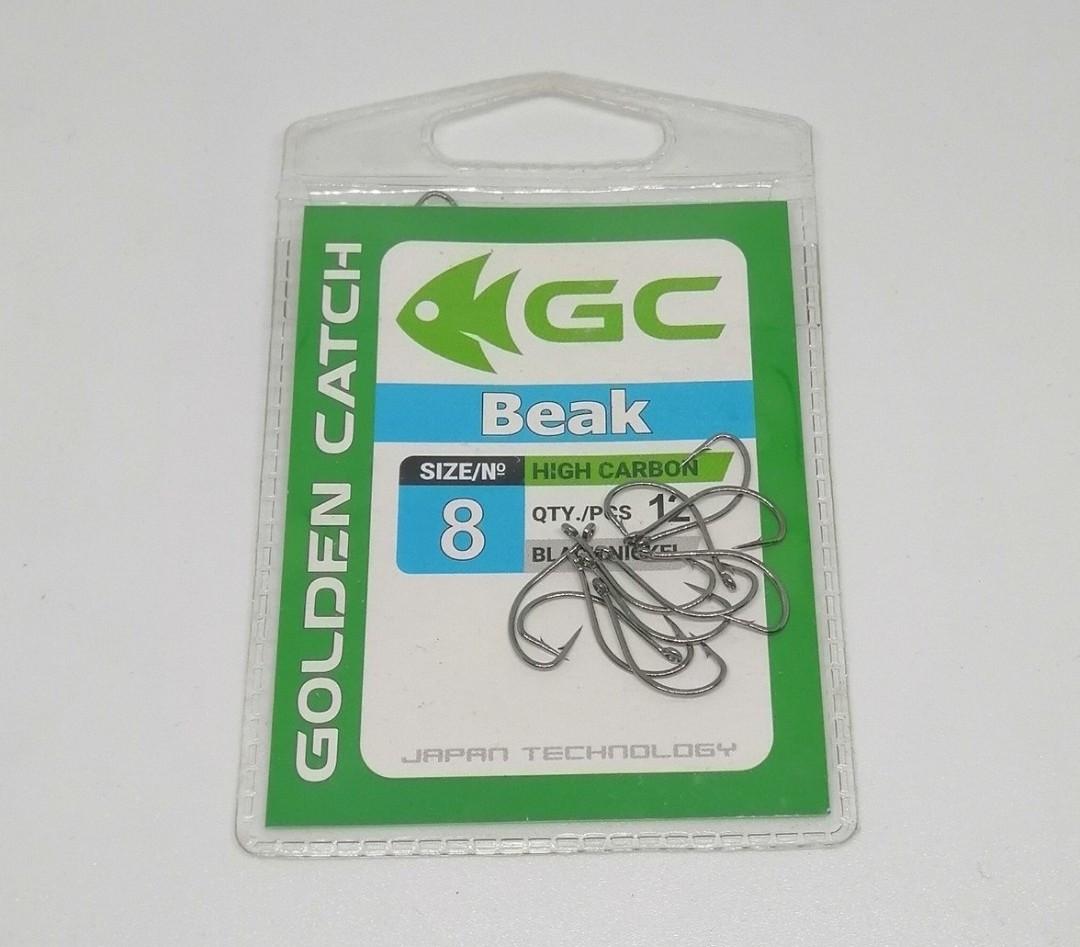 Гачки одинарні Golden Catch Beak N 8 (2894528839)
