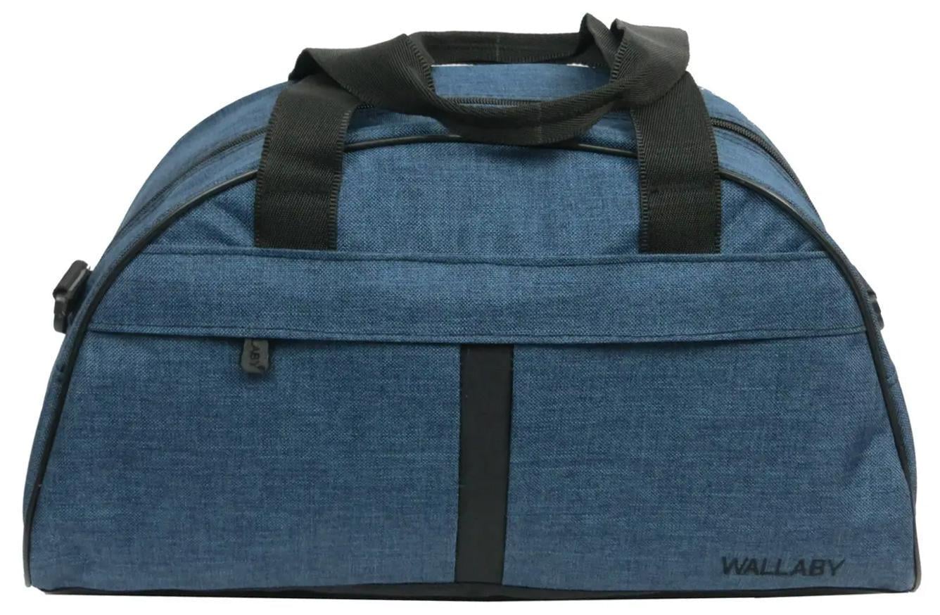 Сумка дорожня Wallaby 213 25х43 см Синій (S213001) Сумка дорожня Wallaby 213 25х43 см Синій (S213001)