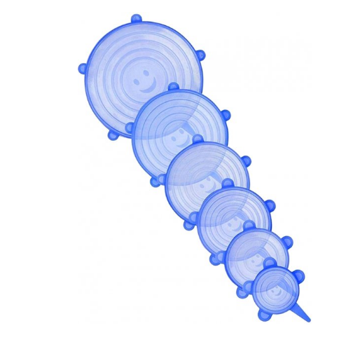 Крышки силиконовые Stenson R29569 6 шт.