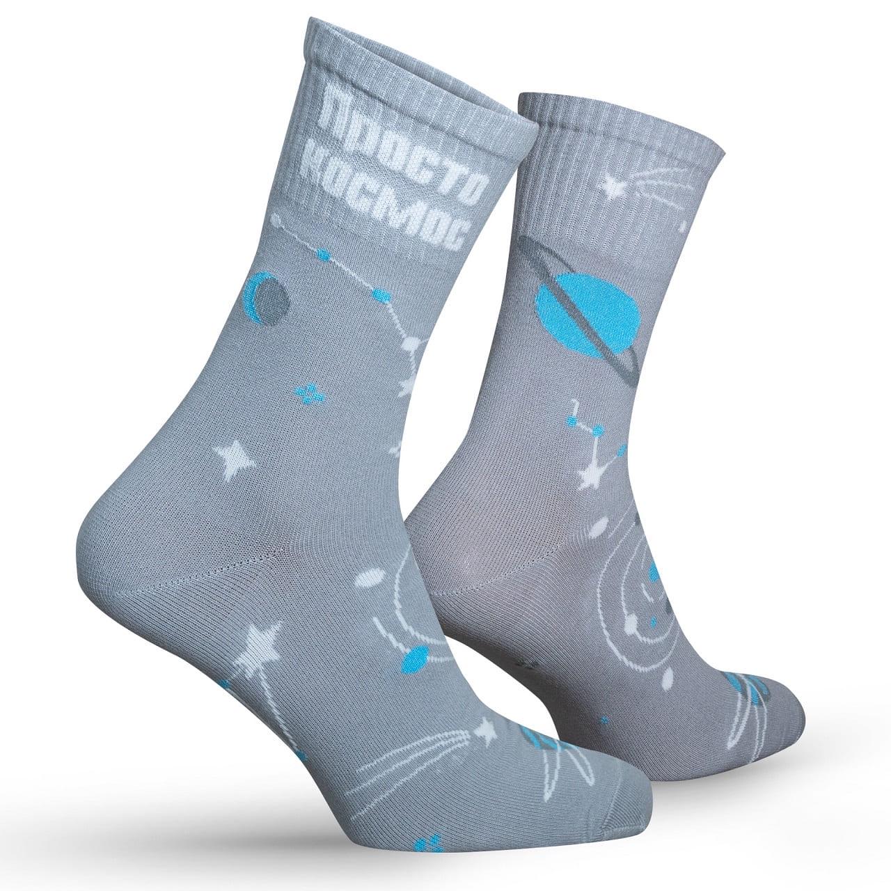 Шкарпетки унісекс Premier Socks 14В35/2 Просто космос класичні (2023_030)