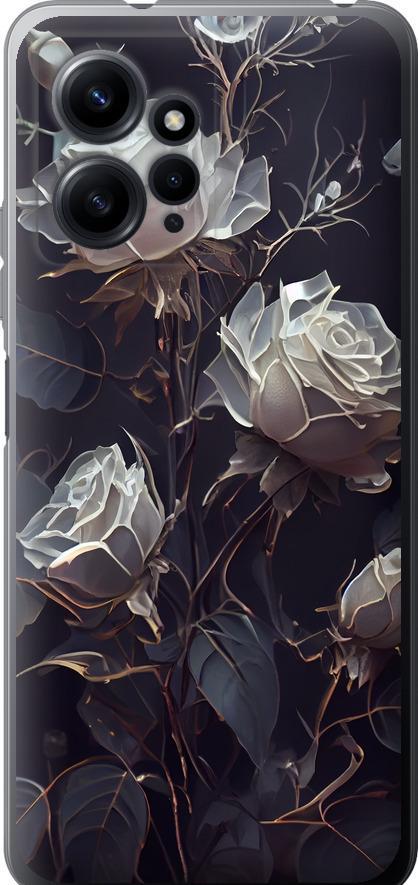 Чехол на Xiaomi Redmi Note 12 4G Розы 2 (5550u-3021-42517)