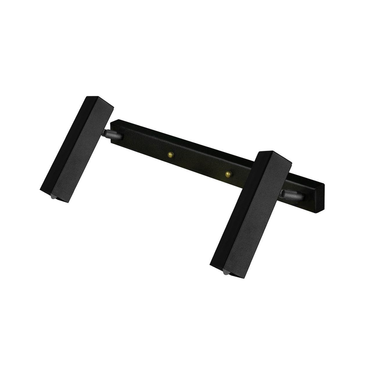 Светильник спот MSK ELECTRIC Quadro с поворотным механизмом под две лампы Е14 Черный (SQ 1840-2) - фото 1