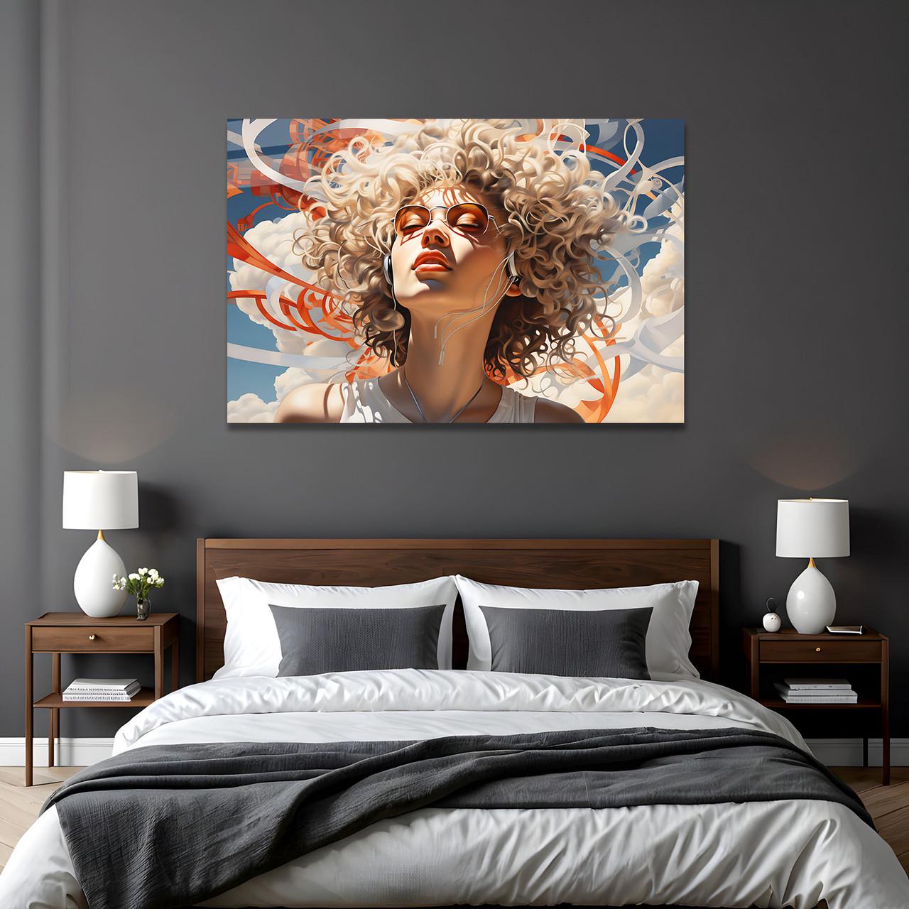 Картина на стекле NovellaPrint Полет вдохновения 90х60 см (401.3) - фото 5