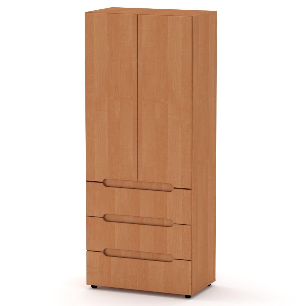 Шкаф Компанит МС 22 МДФ 1950х800х464 мм Ольха (15315150)