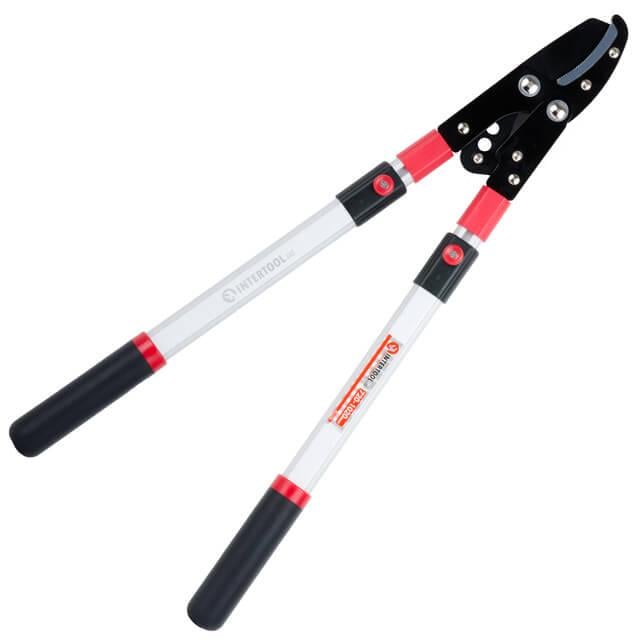 Сучкоріз садовий для обрізання гілок з телескопічними ручками 680-1020 мм