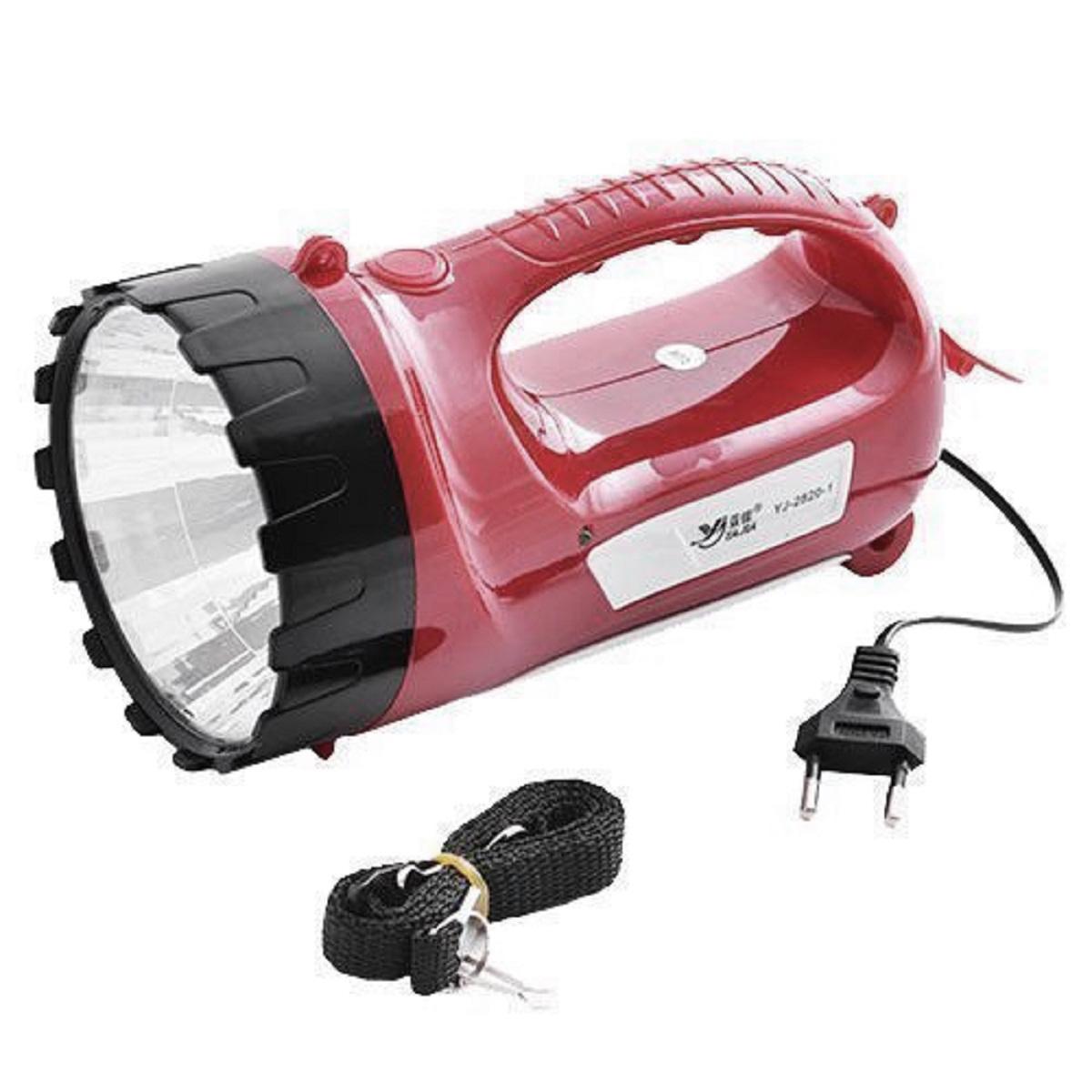 Фонарь аккумуляторный Yajia боковой подсветки 1 LED 1W 15 LED Бордовый (Y2820BO) Фонарь аккумуляторный Yajia боковой подсветки 1 LED 1W 15 LED Бордовый (Y2820BO)