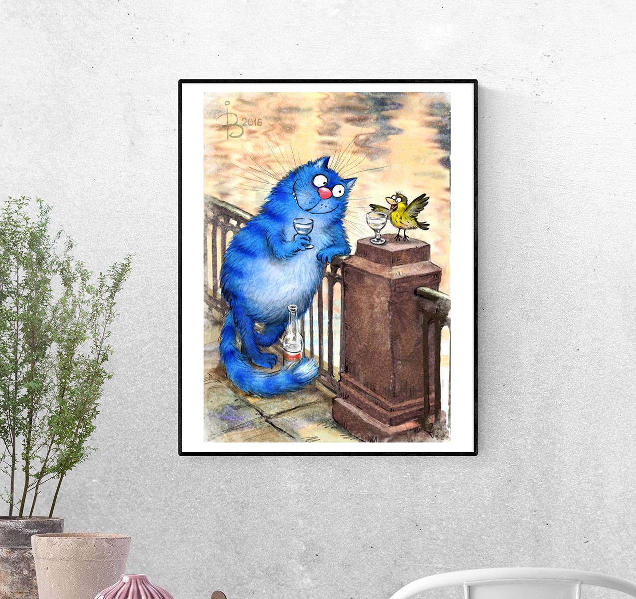 Постер Беседа на Фонтанке формат А-4