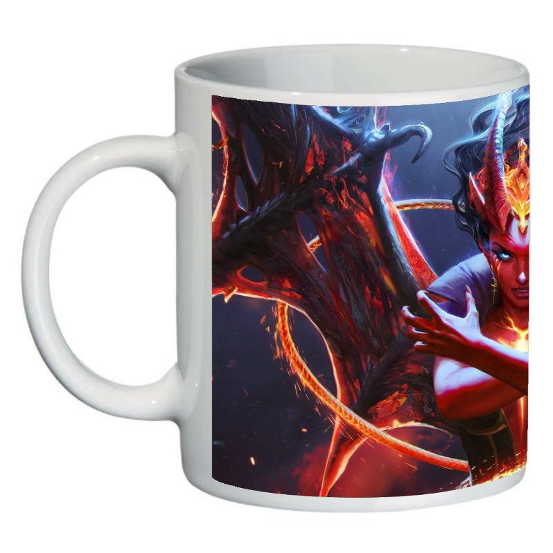 Кружка с принтом DOTA 2022 (DOT 022)