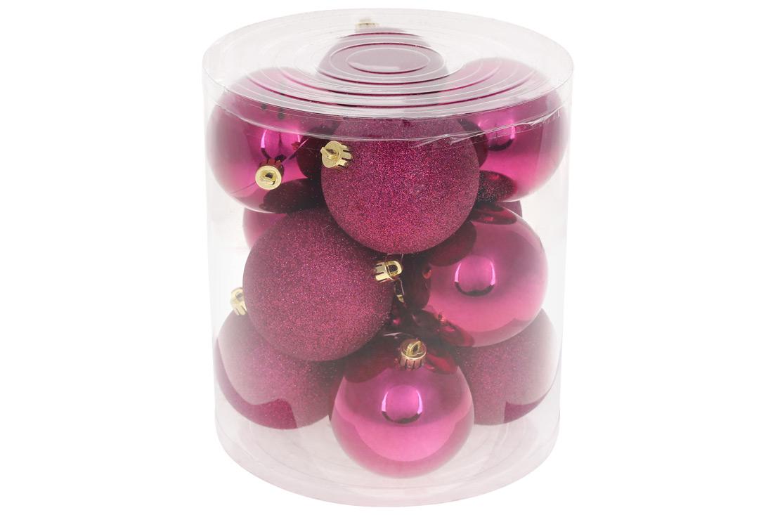 Шар новогодний BonaDi D-4 см 12 шт. (147-513)