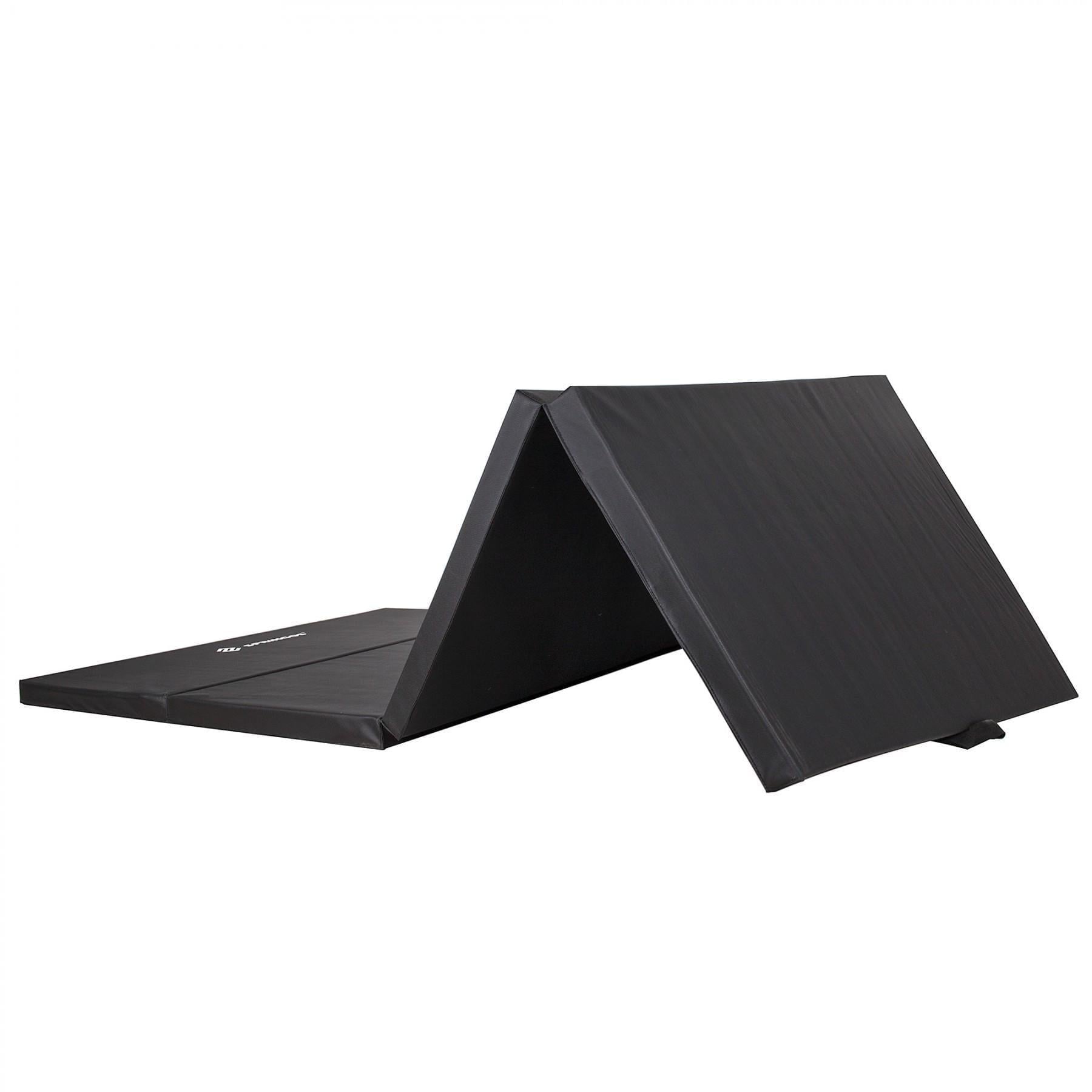 Гімнастичний мат Springos складаний 240x120x5 см Black (FA0065)