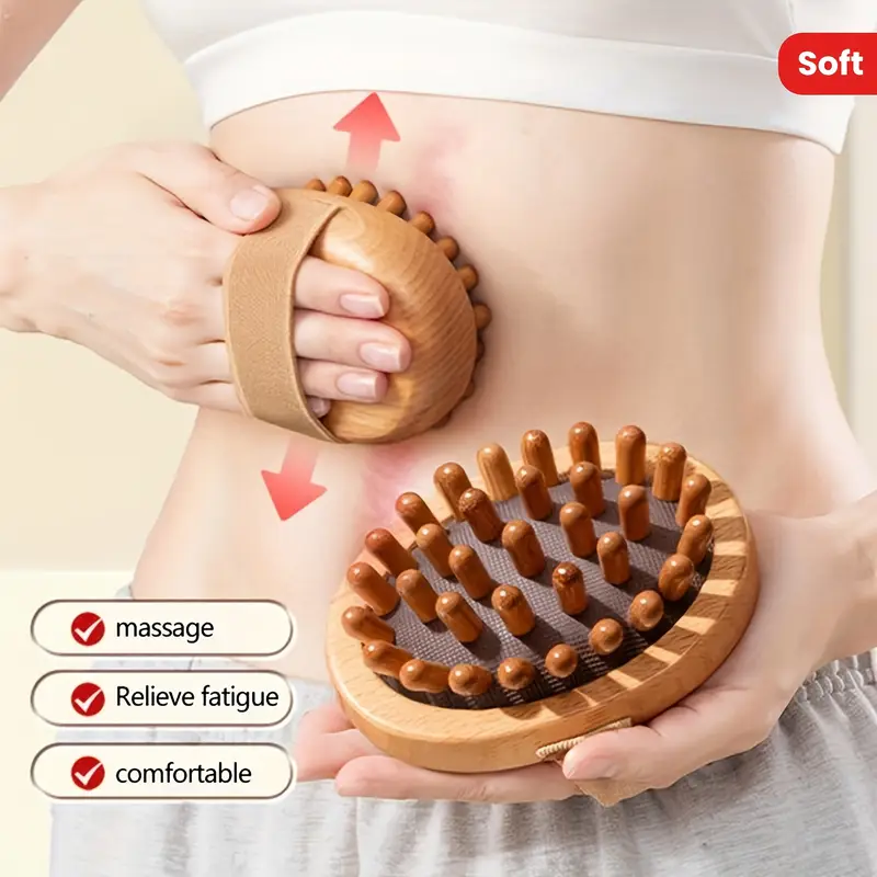 Щітка Гауша масажна з ручкою дерев'яна (27766237) - фото 7 Щітка Гауша масажна з ручкою дерев'яна (27766237) - фото 7