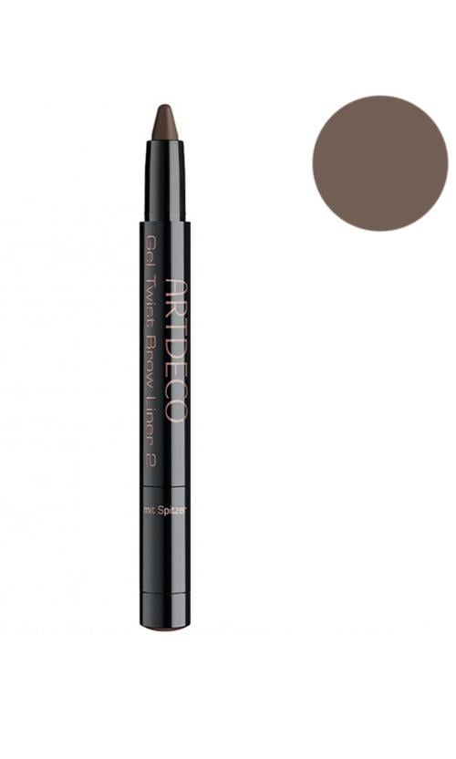 Олівець для брів Artdeco Gel Twist Brow Liner гелевий 2814.2 deep brown (32297)