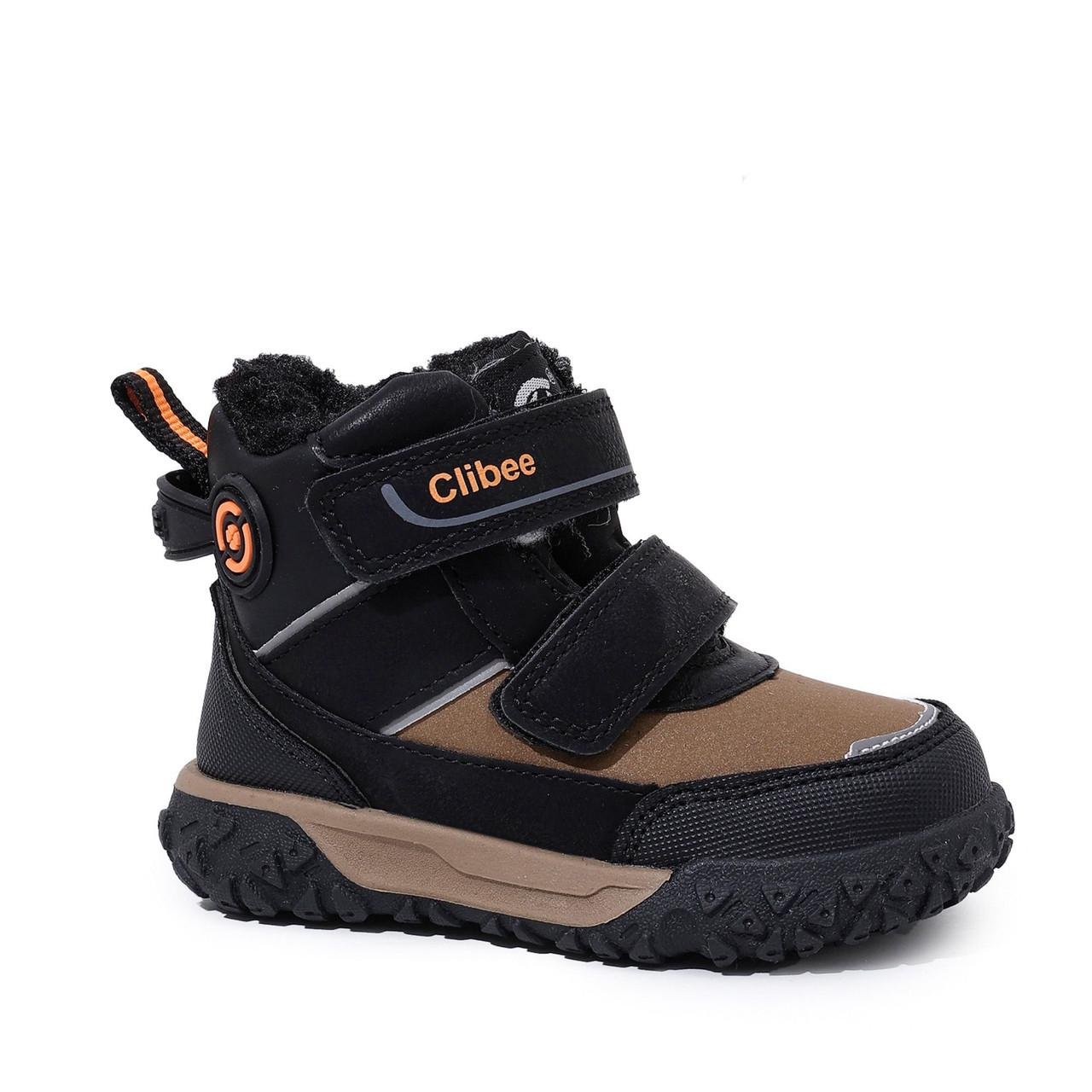 Ботинки зимние для мальчиков Clibee HA61761617/22 р. 22 Коричневый