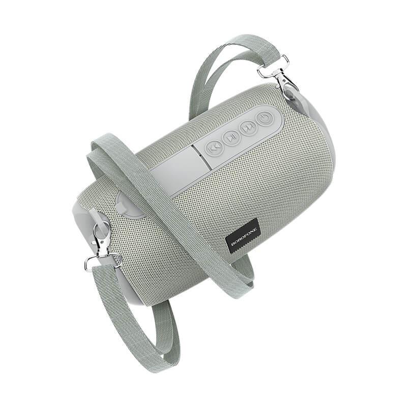 Портативная колонка Borofone BR4 Horizon sports Bluetooth 500 мAч 5 Вт Grey (535547)