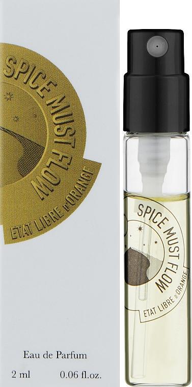 Парфюмированная вода унисекс Etat Libre d'Orange Spice Must Flow 2 мл пробник (380344)