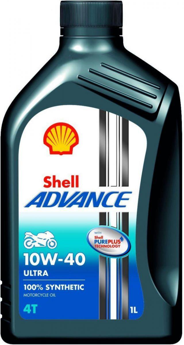 Моторна олива SHELL Advance 4T Ultra 10W-40 1 л