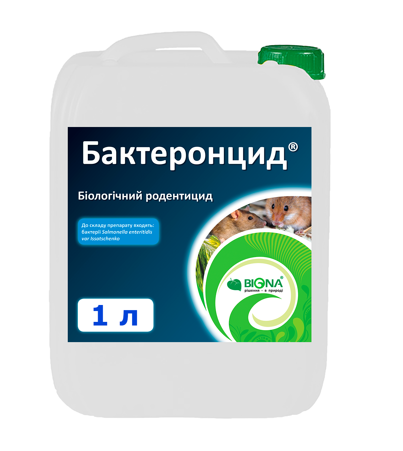 Засіб від гризунів Biona Бактеронцид 1 л (11682760)