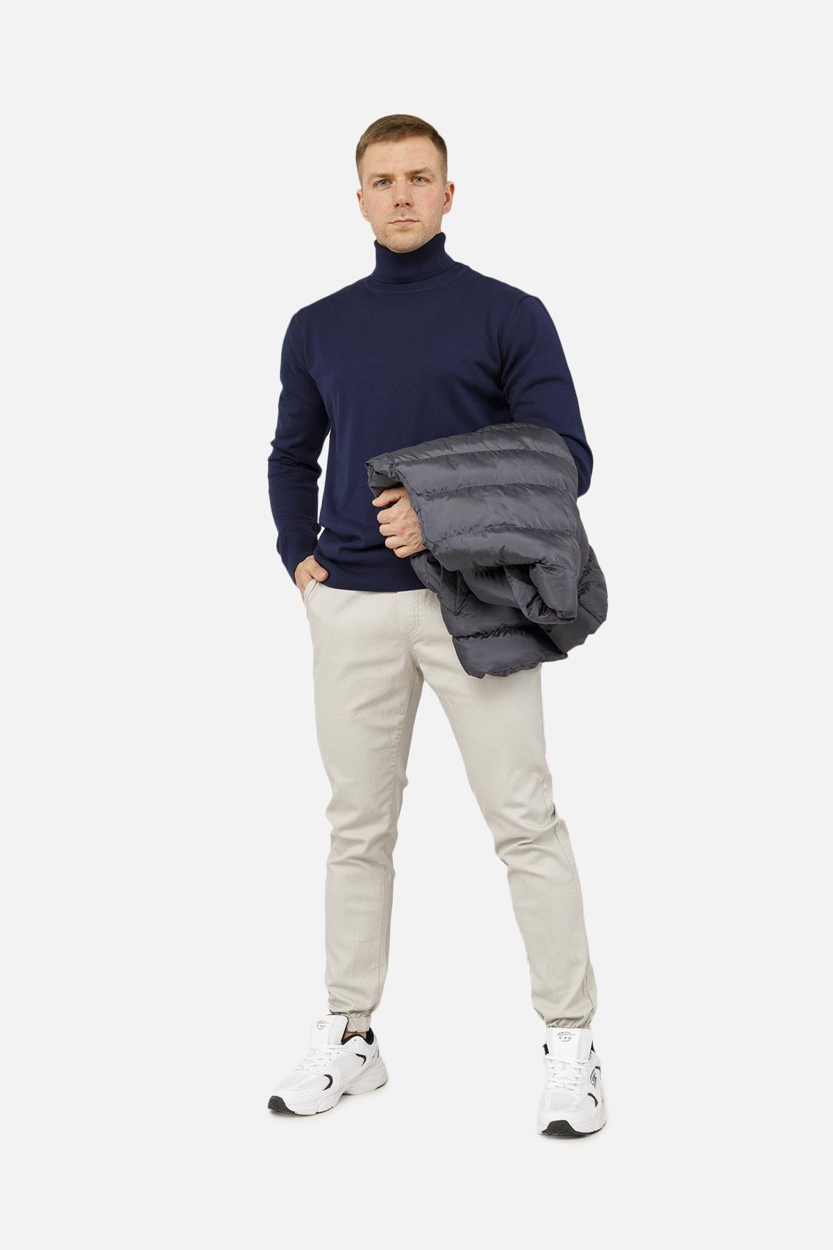 Гольф мужской ЦБ-00260685 р. 46 Темно-синий (SKT001023021) - фото 4 Гольф мужской ЦБ-00260685 р. 46 Темно-синий (SKT001023021) - фото 4