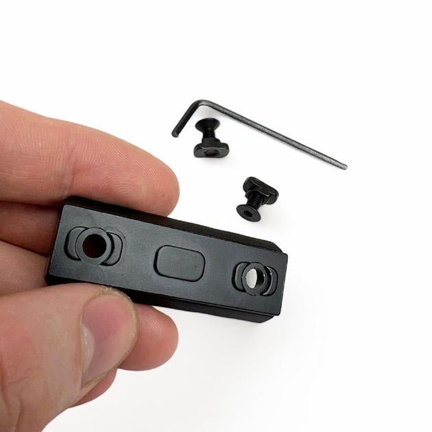 Планка Пікатінні Picatinny М ЛОК на 5 слотів (22430187) - фото 3 Планка Пікатінні Picatinny М ЛОК на 5 слотів (22430187) - фото 3