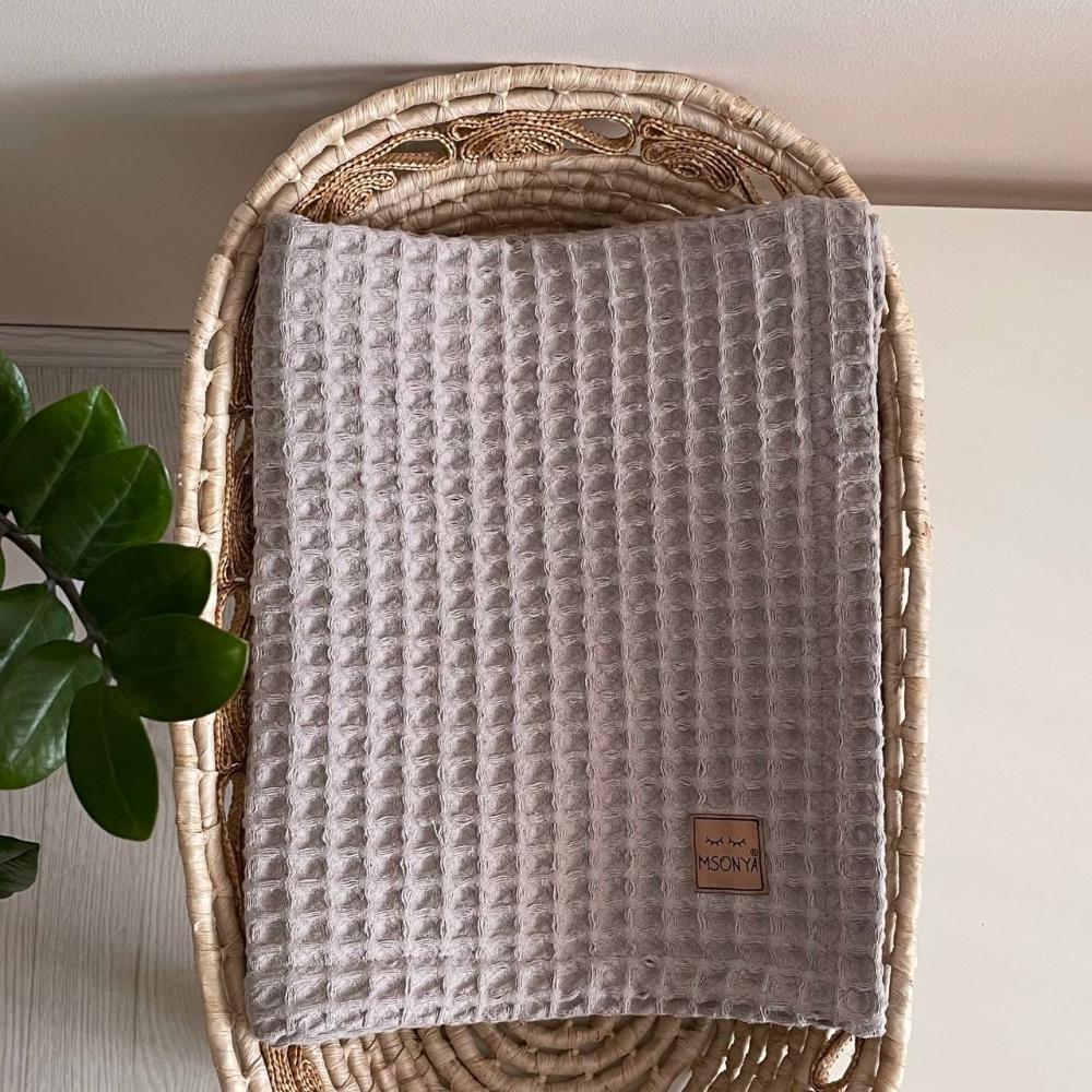 Плед детский Греческая вафля 80х100 см Моко (970) Плед детский Греческая вафля 80х100 см Моко (970)