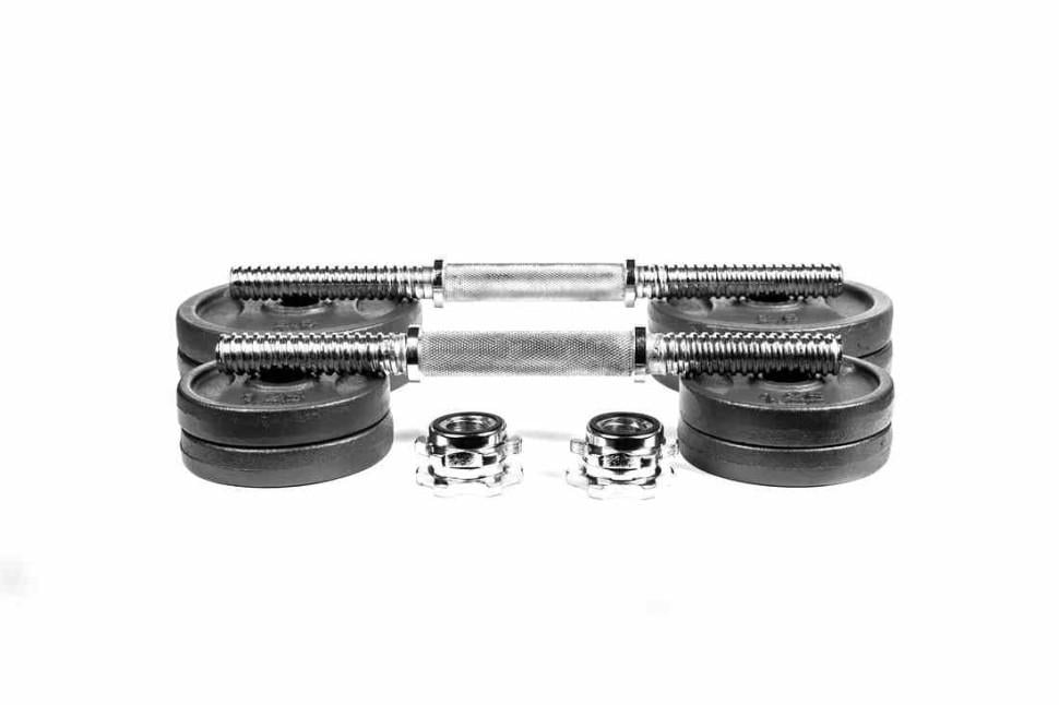 Гантели разборные RN-Sport металлические 2 по 28 кг (2522949065_rn_2) - фото 4