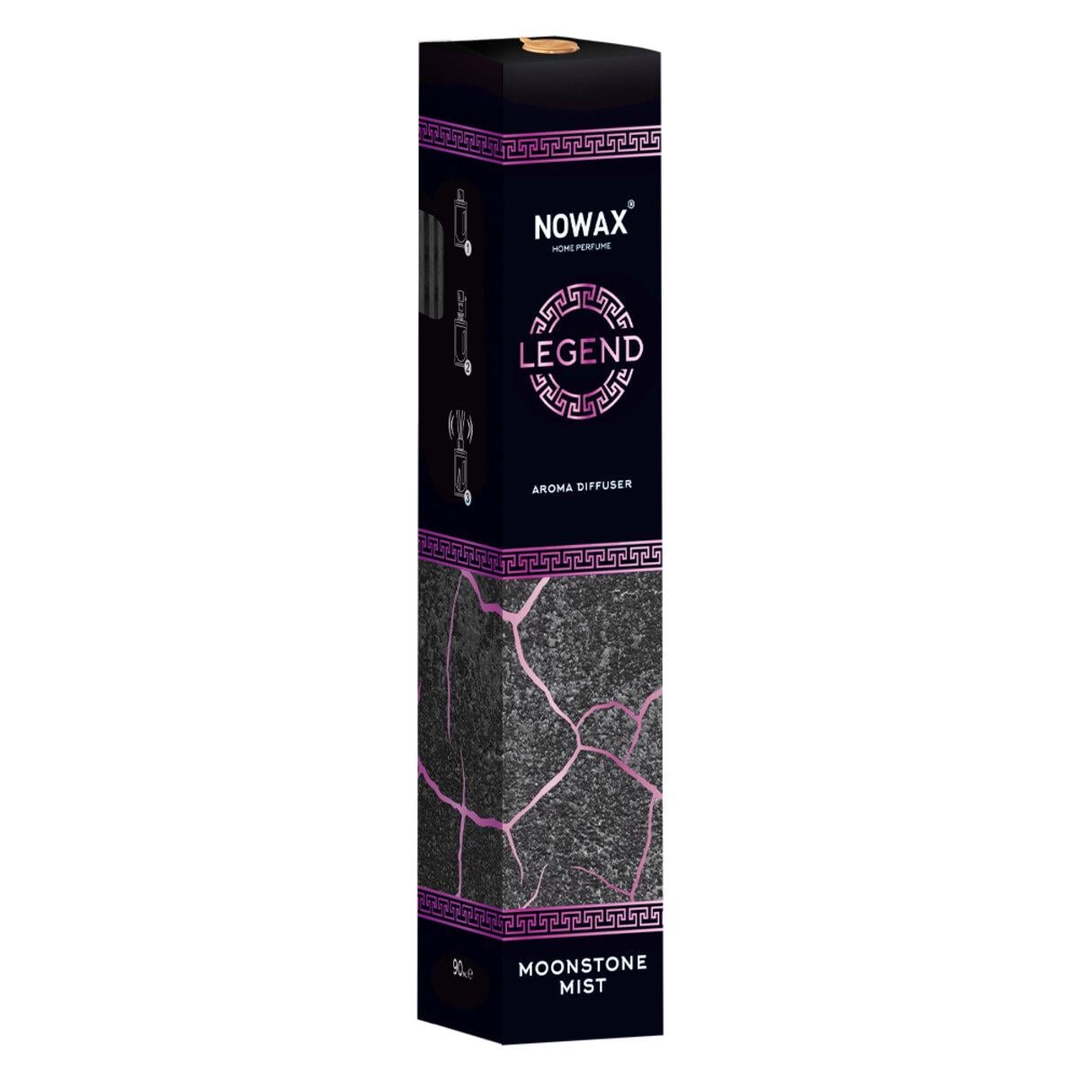 Аромадиффузор с палочками Nowax Legend-Moonstone Mist 90 мл