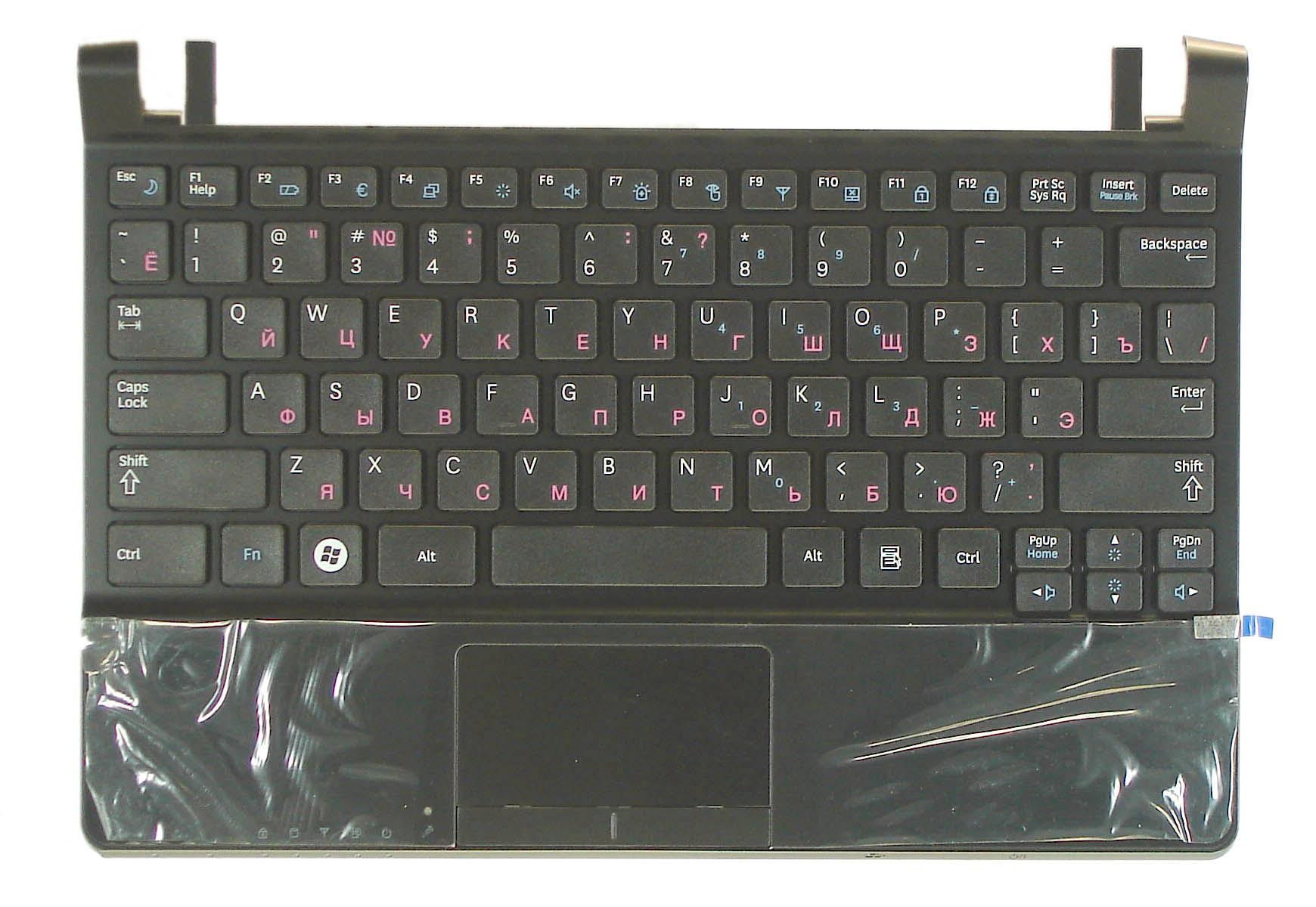 Клавиатура для ноутбука Samsung N350 Black TopCase Black