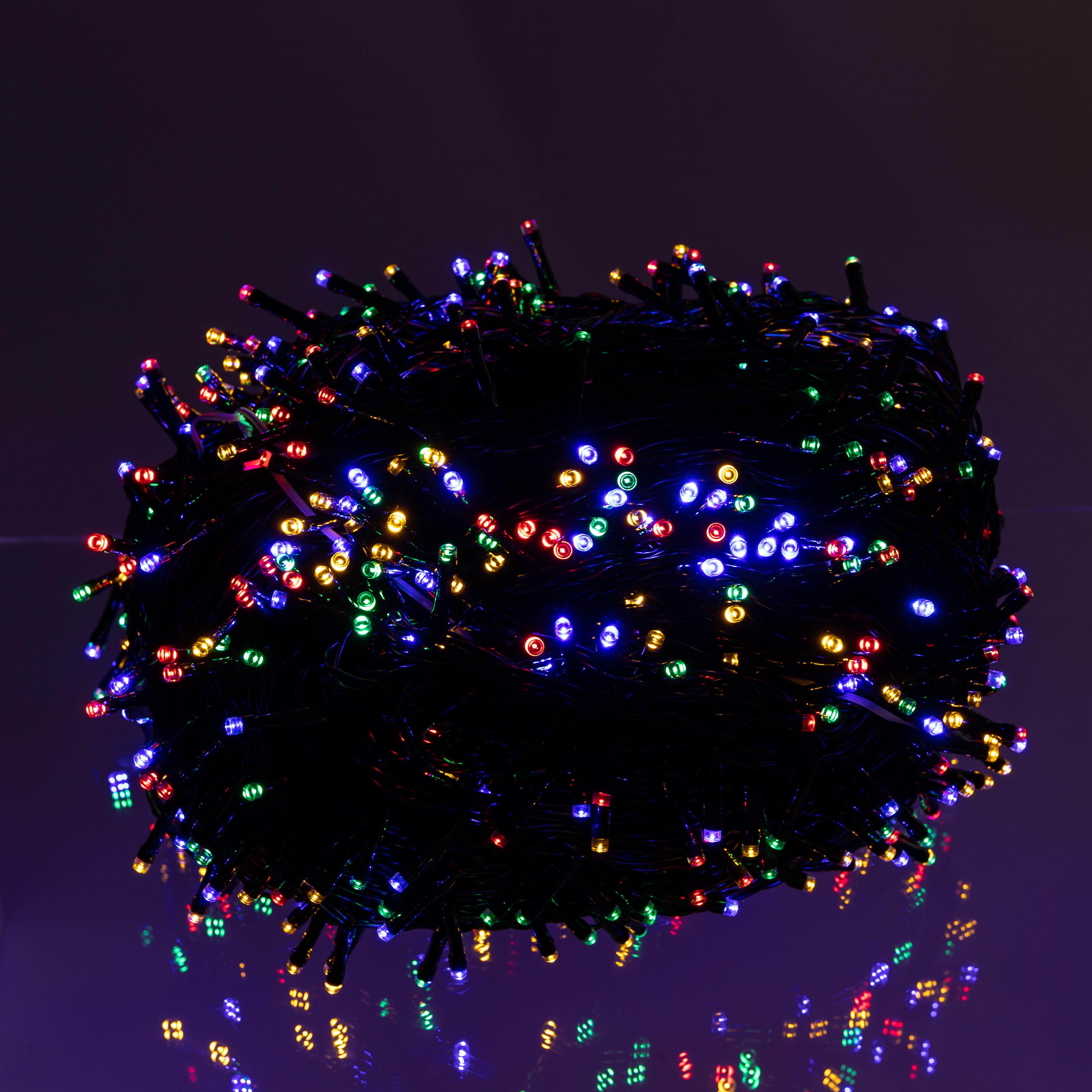 Гирлянда Нить уличная 1000 LED на солнечной батарее 100 м с пультом Мультиколор (21-107-SB1000L100MBML) - фото 2 Гирлянда Нить уличная 1000 LED на солнечной батарее 100 м с пультом Мультиколор (21-107-SB1000L100MBML) - фото 2