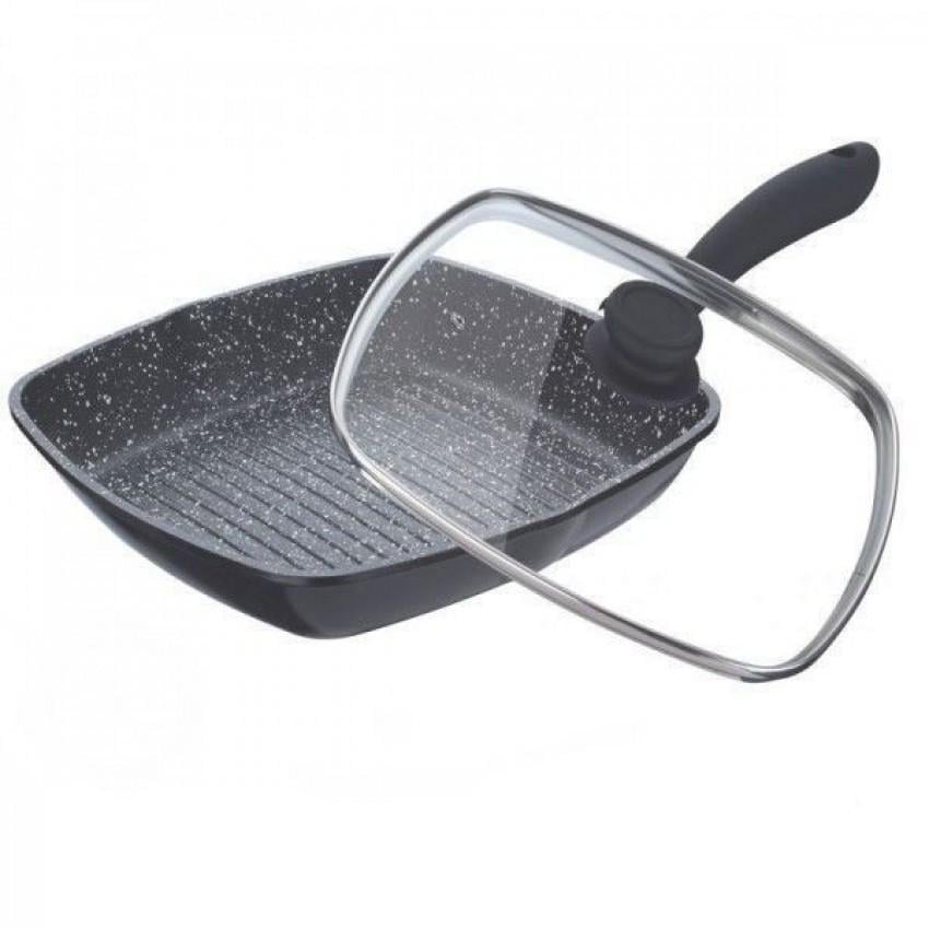 Сковорода-гриль Bohmann BH 1002-24 MRB із мармуровим покриттям 24 см