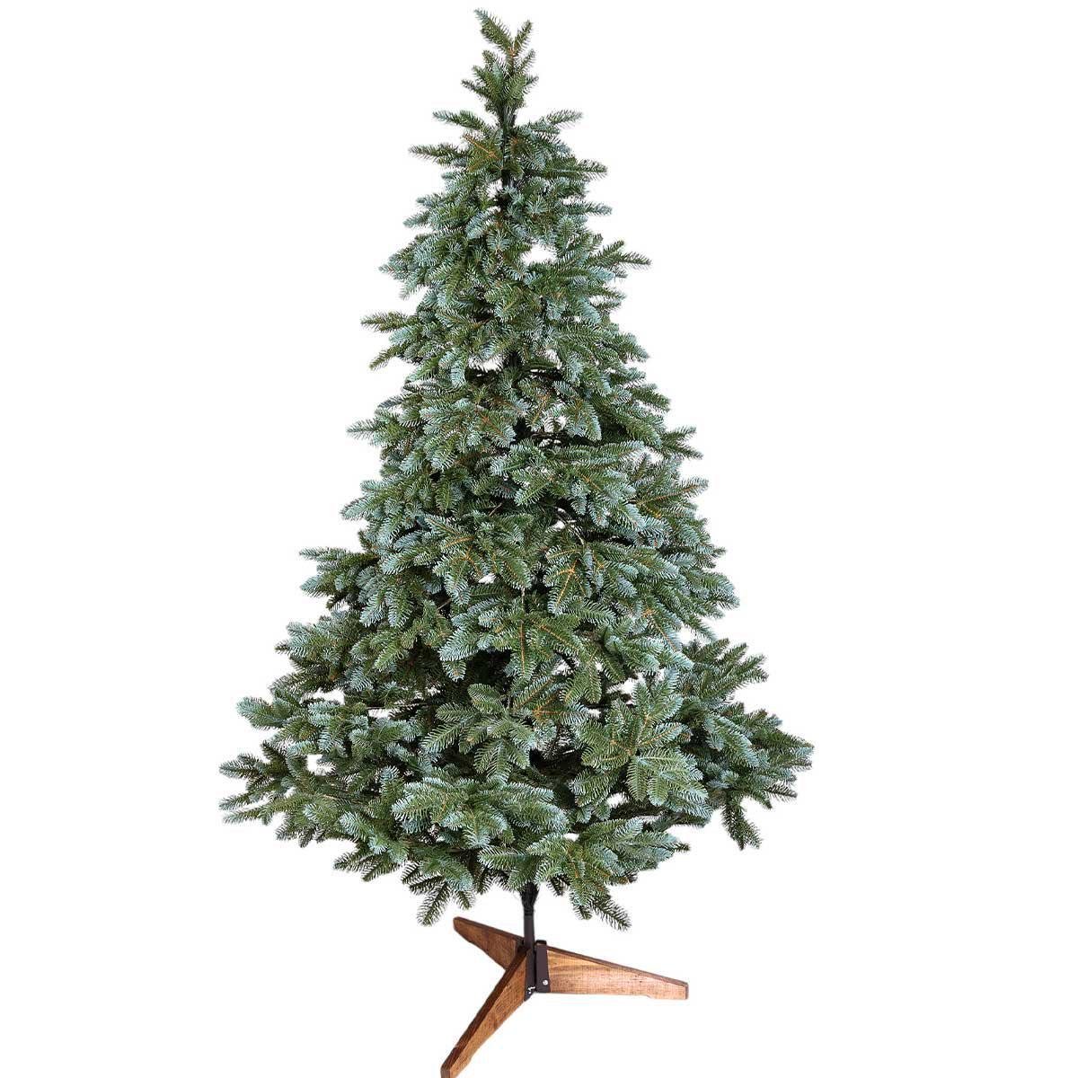 Штучна ялинка Ворохтянська з металевою підставкою 1,80 м Зелений (NYT15039) - фото 4