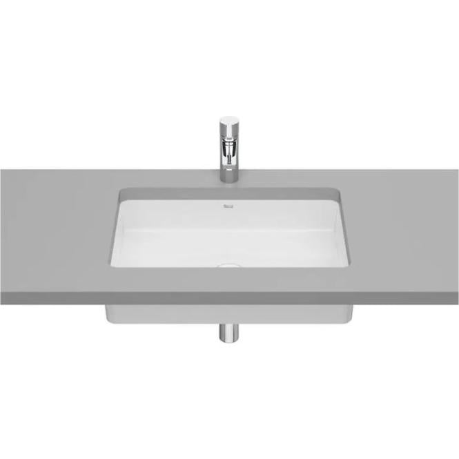 Раковина врезная Roca Inspira 605x390 прямоугольная, белая (A327535000) Раковина врезная Roca Inspira 605x390 прямоугольная, белая (A327535000)