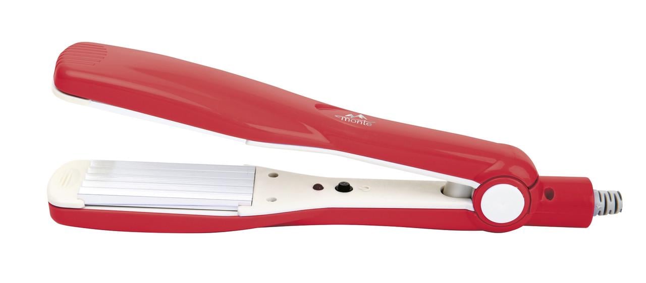 Выпрямитель для волос Monte утюжок/щипцы 45 Вт Красный (19592a5e)
