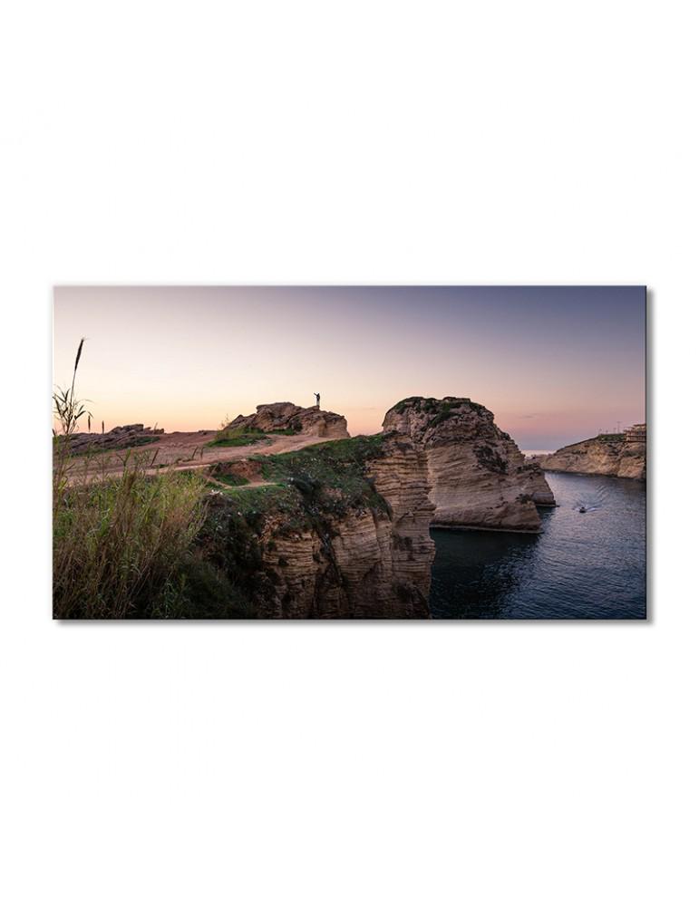 Картина модульная Рауш скалы 1 модуль 70x105 см