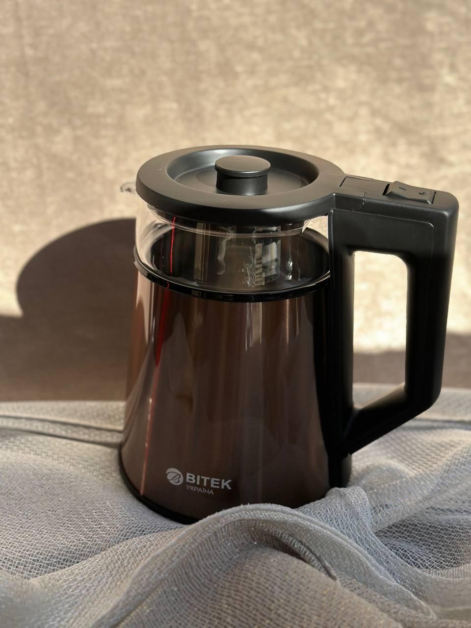 Електрочайник ВІТЕК ВТ-7815 1,8 л 2000W Бронзовий (20241689) - фото 1 Електрочайник ВІТЕК ВТ-7815 1,8 л 2000W Бронзовий (20241689) - фото 1