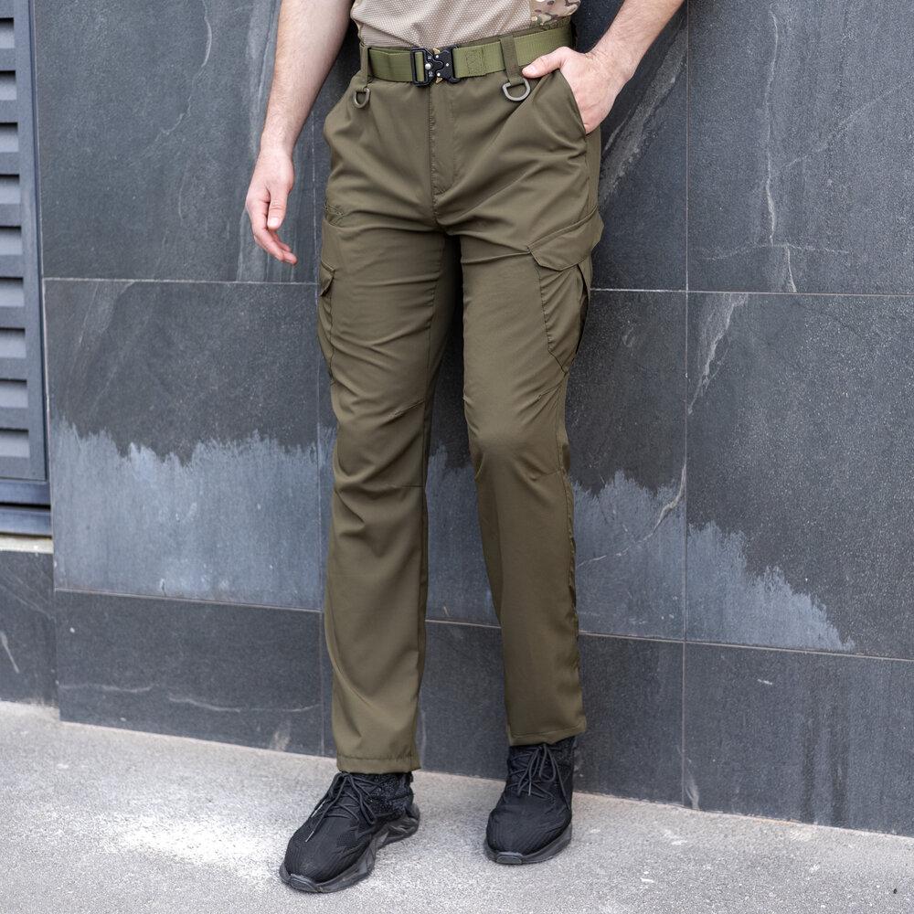 Штани-карго Pobedov Tactical Soft 2XL Хакі (PNcr2 3862XLkh) - фото 4