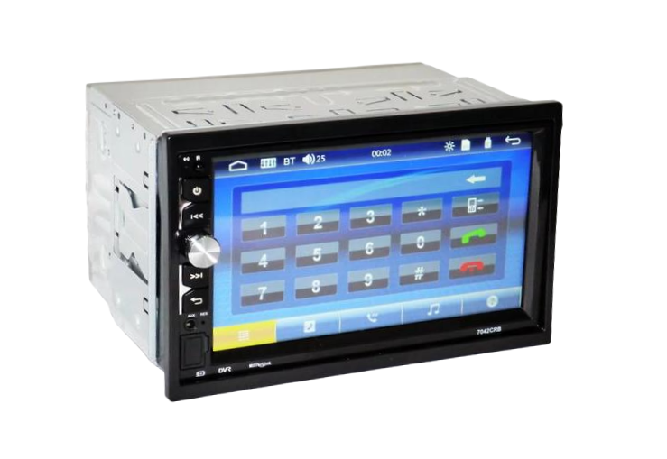 Автомагнитола Pioneer 7042CRB 2DIN USB/microSD/FM/AUX/Bluetooth с сенсорным экраном 7" 4x45 Вт