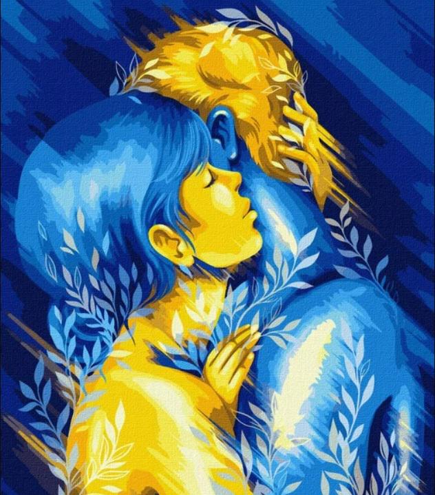 Картина по номерам Идейка Непобедимая любовь 40x50 см (KHO2588)