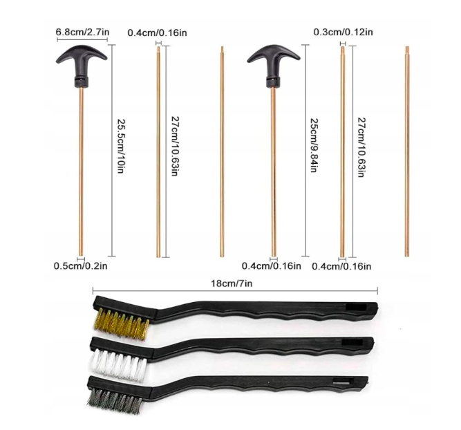 Набор для чистки оружия универсальный 58 предметов (587) - фото 5 Набор для чистки оружия универсальный 58 предметов (587) - фото 5