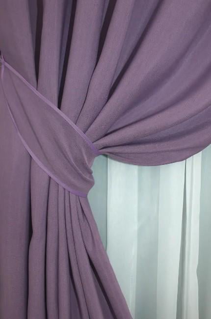 Ткань шторная Ibiza Фиалковый (1347ш) - фото 5 Ткань шторная Ibiza Фиалковый (1347ш) - фото 5