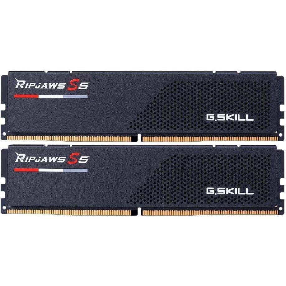 Оперативна пам'ять G.Skill Ripjaws S5 32 Гб Kit DDR5 6000 MHz CL36 Black (F5-6000J3636F16GX2-RS5K)
