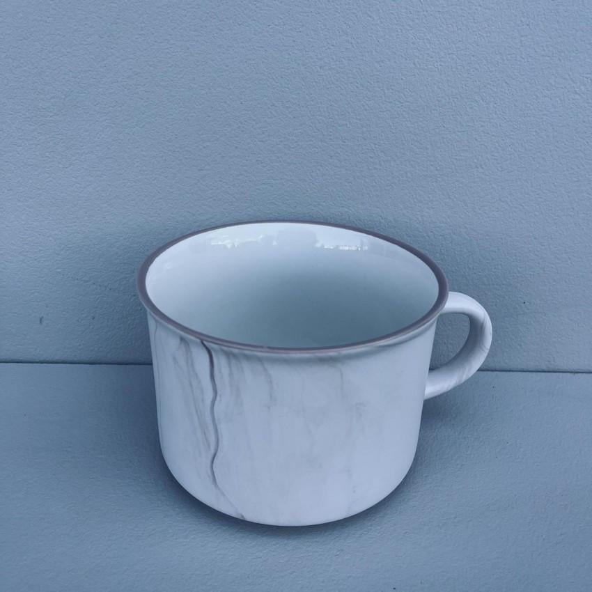 Чашка Yummy Milika C359-7 700 мл Білий з бежевим (2698687918) - фото 2