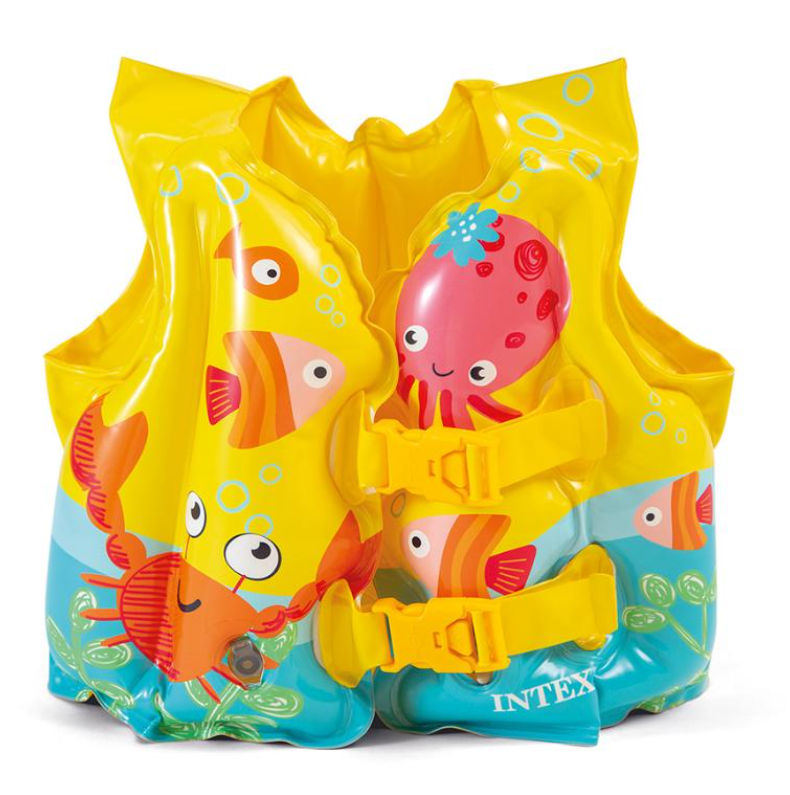 Жилет детский Intex 59661 Тропические приятели р. 41-30 см 3-5 лет (mtr00023) Жилет детский Intex 59661 Тропические приятели р. 41-30 см 3-5 лет (mtr00023)