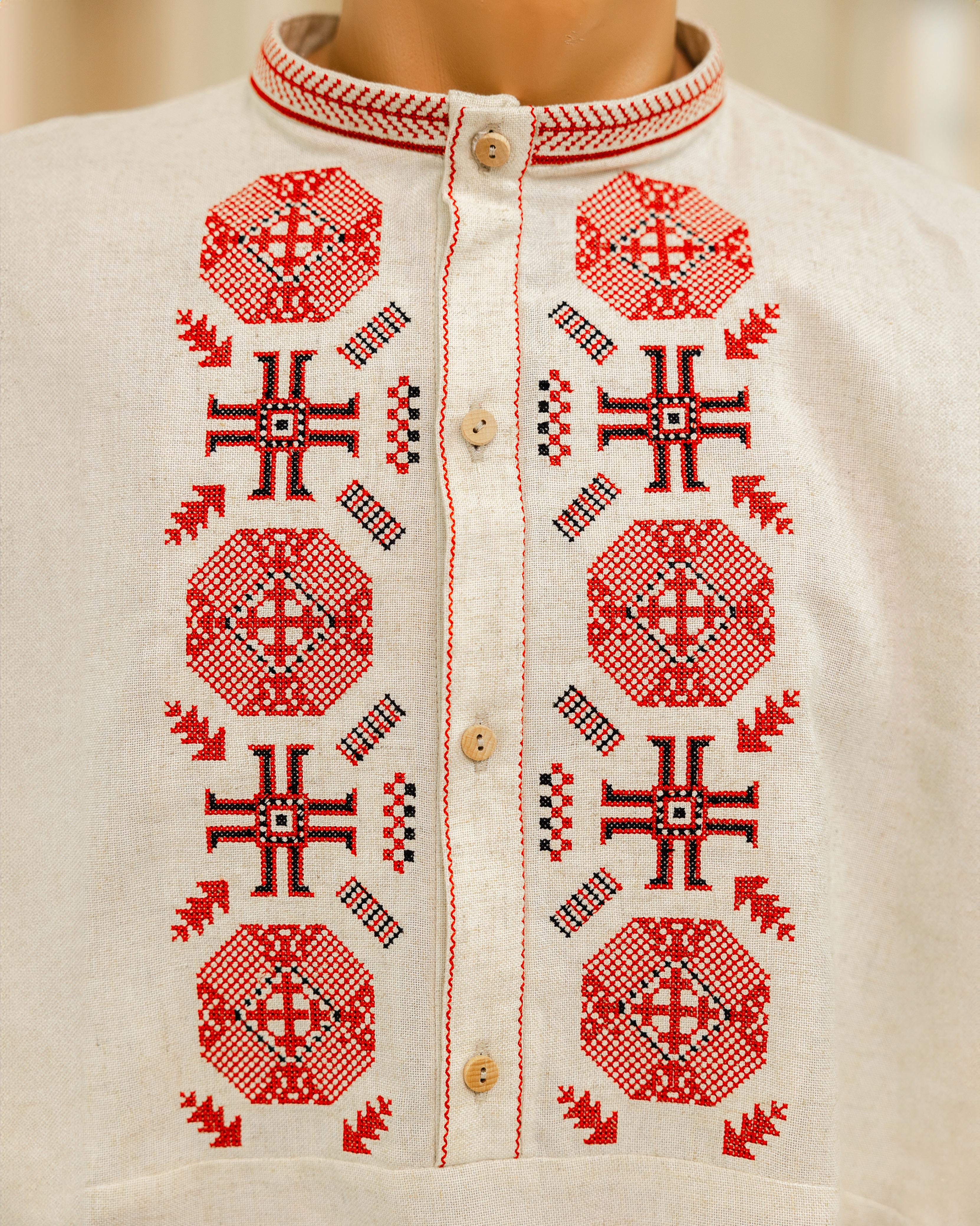 Рубашка-вышиванка мужская XRmaster Родословная XL (0002202-XL) - фото 3 Рубашка-вышиванка мужская XRmaster Родословная XL (0002202-XL) - фото 3