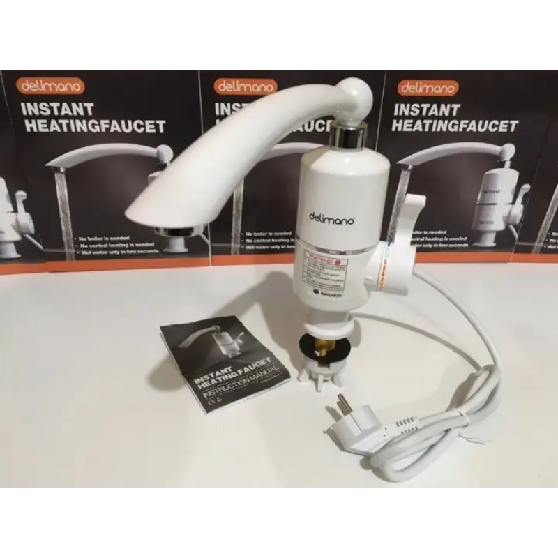 Водонагрівач електричний Delimano R 18 проточний без екрана нижнє під'єднання (25880324) - фото 4 Водонагрівач електричний Delimano R 18 проточний без екрана нижнє під'єднання (25880324) - фото 4