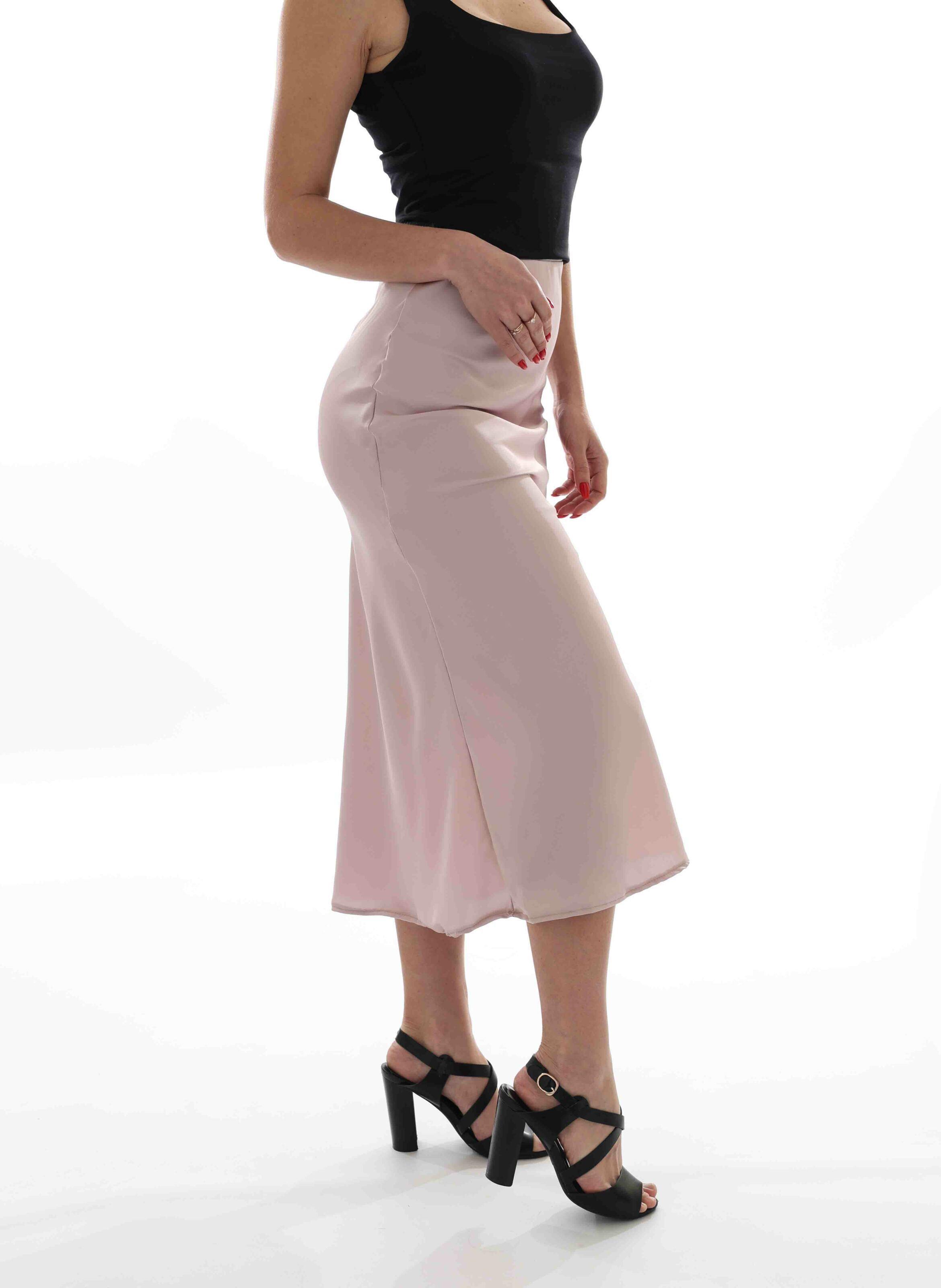 Юбка женская р. 42 Бежевый (278087-42) - фото 3