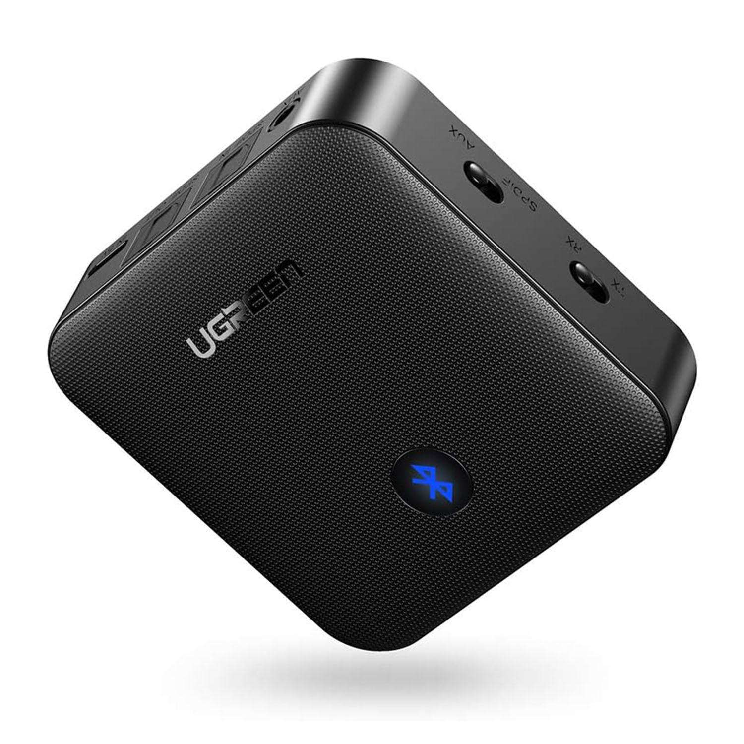 Адаптер UGREEN Bluetooth 5.0 приемник-передатчик USB-3,5 мм minijack AUX/SPDIF aptX HD LL Черный (70158)