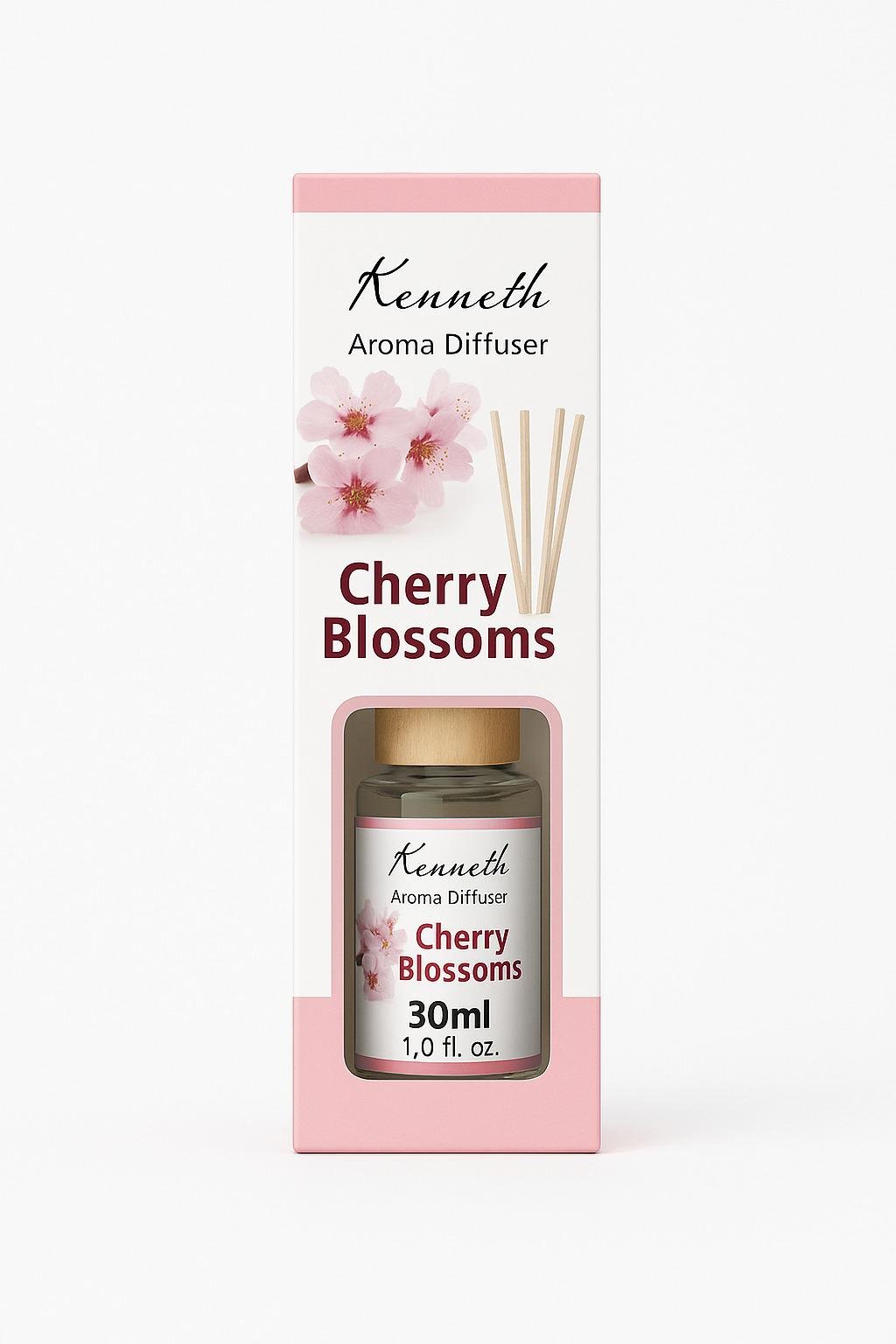 Аромадифузор с палочками Cherry blossoms 30 мл (R35152-8) - фото 1 Аромадифузор с палочками Cherry blossoms 30 мл (R35152-8) - фото 1